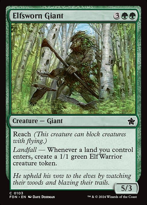 Elfsworn Giant (Common)