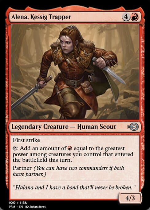 Alena, Kessig Trapper from Magic Online Promos (Uncommon)