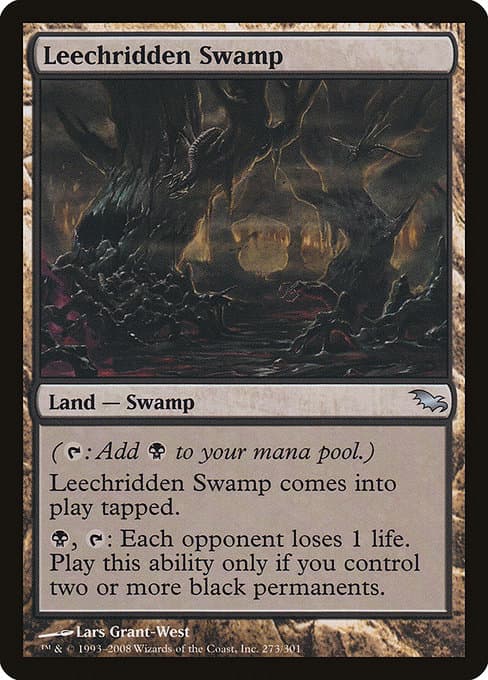 Leechridden Swamp from Shadowmoor (Uncommon)