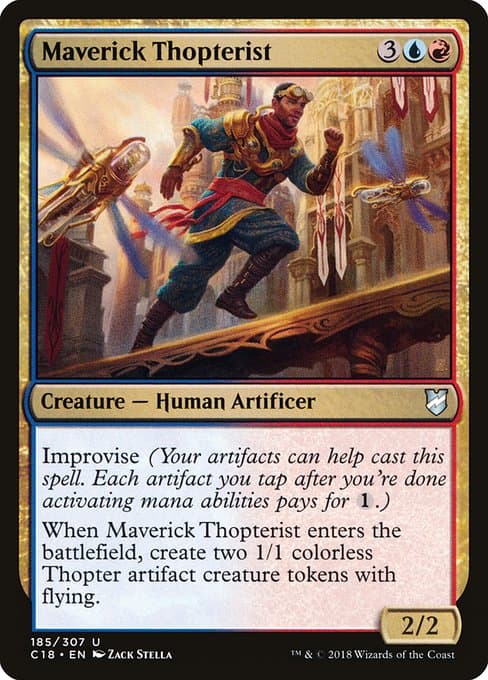 Maverick Thopterist from Commander 2018 (Uncommon)