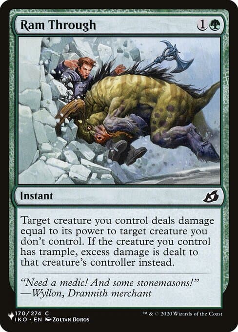 Ram Through from The List (Common)