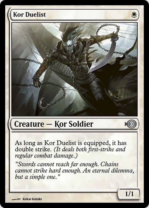 Kor Duelist from Magic Online Promos (Uncommon)