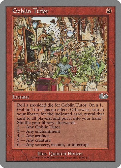 Goblin Tutor (Uncommon)