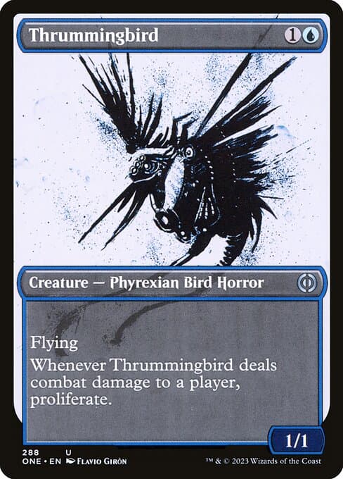 Thrummingbird from Phyrexia: All Will Be One (Uncommon)