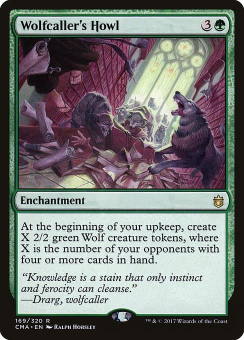 Wolfcaller's Howl from Commander Anthology (Rare)