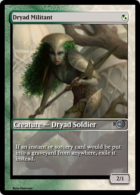 Dryad Militant from Magic Online Promos (Uncommon)