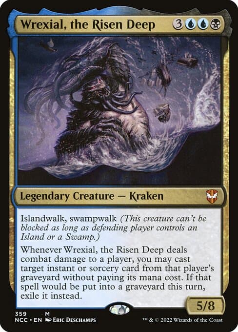 Wrexial, the Risen Deep from New Capenna Commander (Mythic)