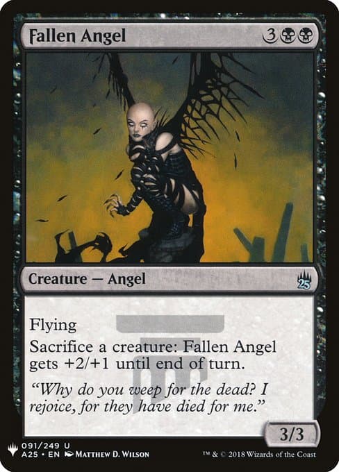 Fallen Angel from The List (Uncommon)