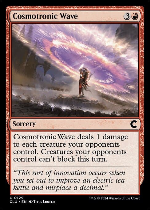 Cosmotronic Wave from Ravnica: Clue Edition (Common)
