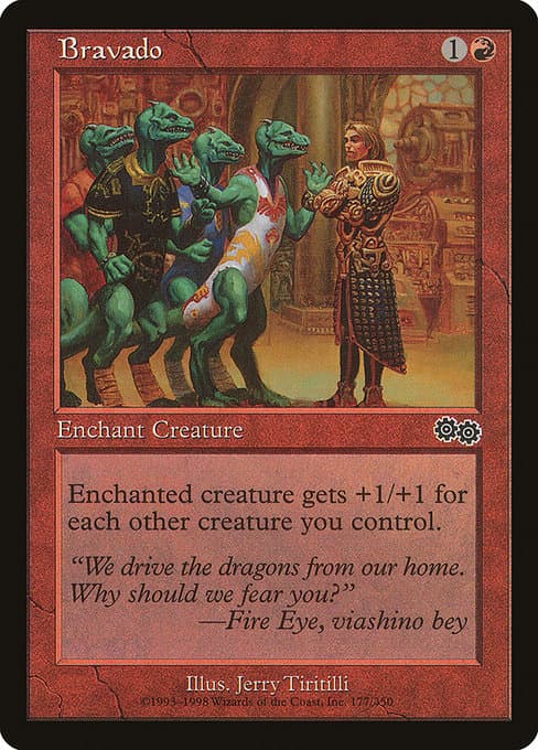 Bravado from Urza's Saga (Common)