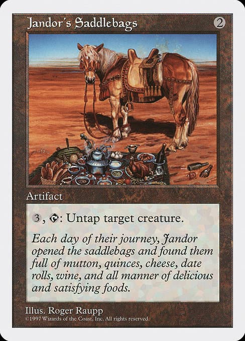 Jandor's Saddlebags from Fifth Edition (Rare)
