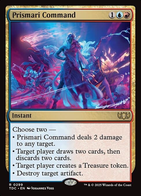 Prismari Command from Tarkir: Dragonstorm Commander (Rare)