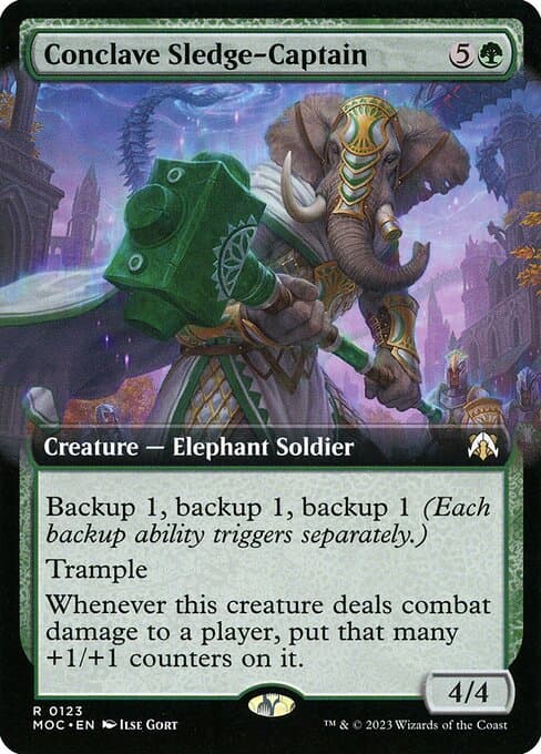 Conclave Sledge-Captain from March of the Machine Commander (Rare)