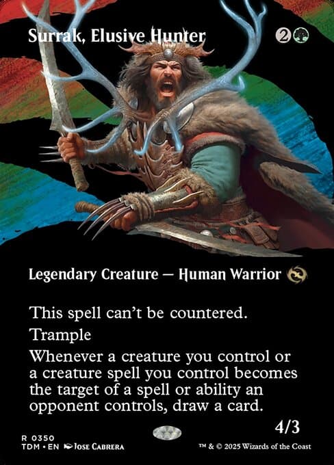 Surrak, Elusive Hunter from Tarkir: Dragonstorm (Rare)