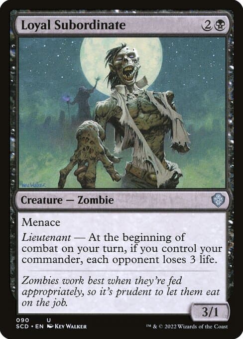 Loyal Subordinate from Starter Commander Decks (Uncommon)