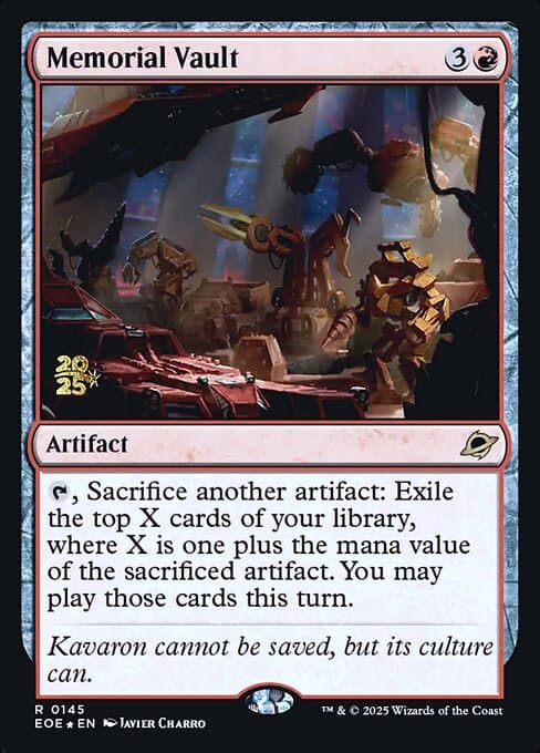 Memorial Vault from Edge of Eternities Promos (Rare)