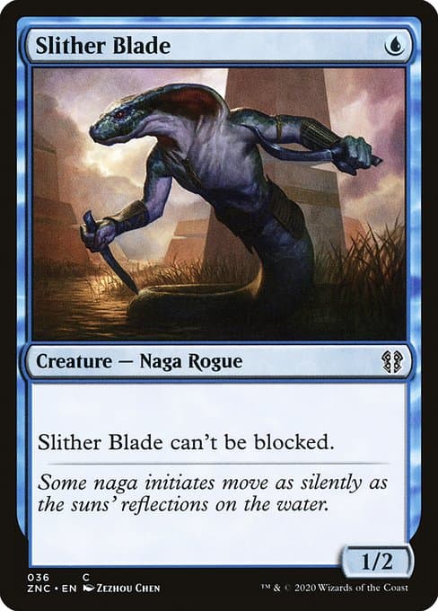 Slither Blade from Zendikar Rising Commander (Common)