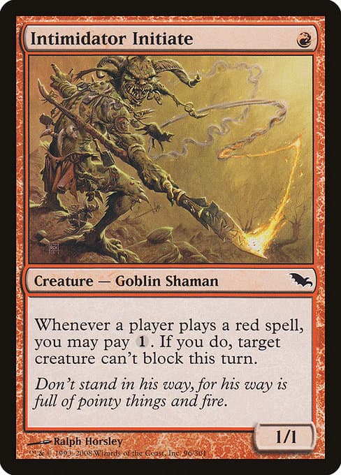 Intimidator Initiate (Common)