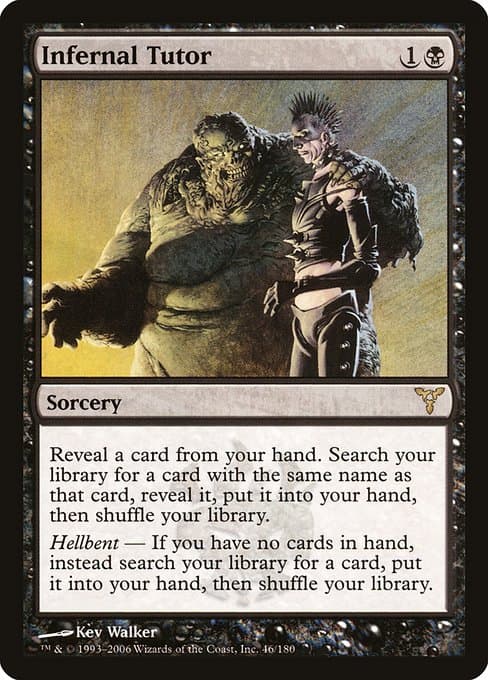 Infernal Tutor from Dissension (Rare)