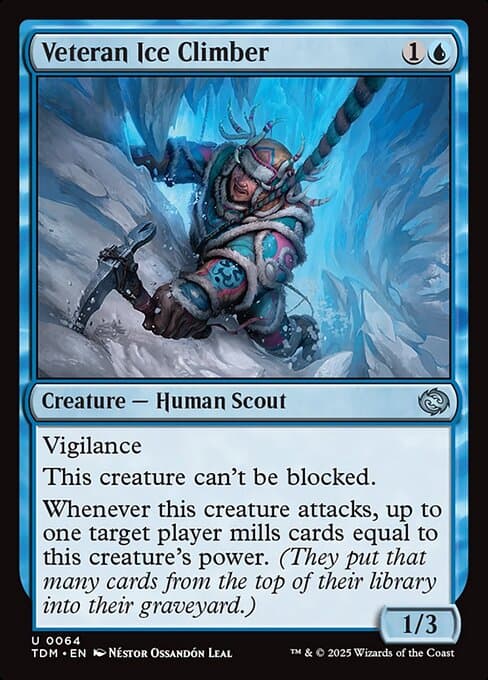 Veteran Ice Climber from Tarkir: Dragonstorm (Uncommon)