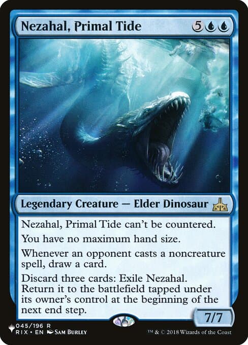 Nezahal, Primal Tide from The List (Rare)