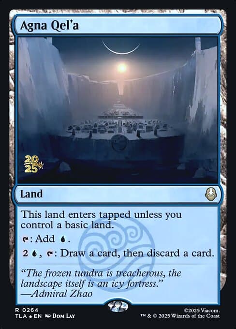 Agna Qel'a from Avatar: The Last Airbender Promos (Rare)