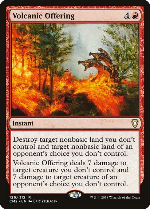 Volcanic Offering from Commander Anthology Volume II (Rare)