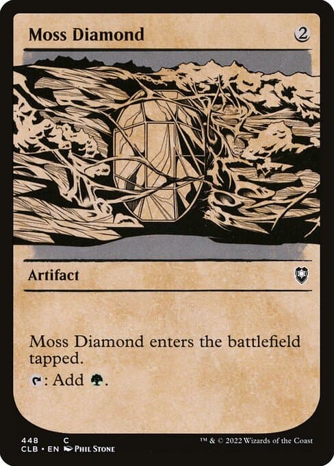 Moss Diamond from Commander Legends: Battle for Baldur's Gate (Common)