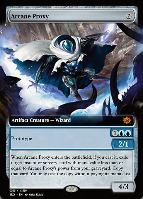 Arcane Proxy from Magic Online Promos (Mythic)