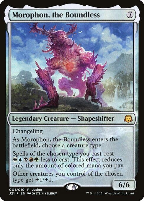 Morophon, the Boundless (Mythic)