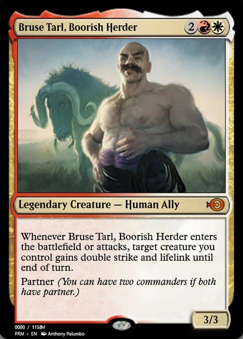 Bruse Tarl, Boorish Herder from Magic Online Promos (Mythic)