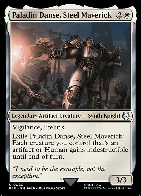 Paladin Danse, Steel Maverick (Uncommon)