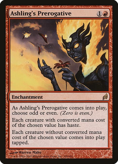 Ashling's Prerogative from Lorwyn (Rare)