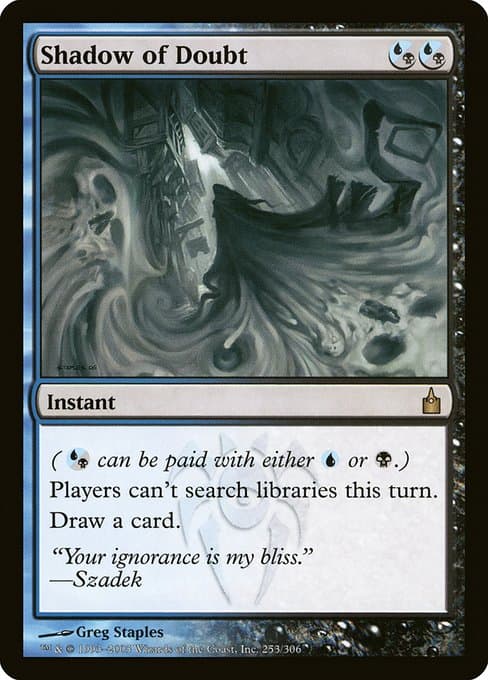 Shadow of Doubt from Ravnica: City of Guilds (Rare)