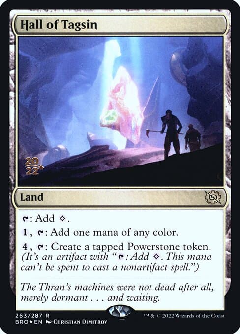 Hall of Tagsin from The Brothers' War Promos (Rare)