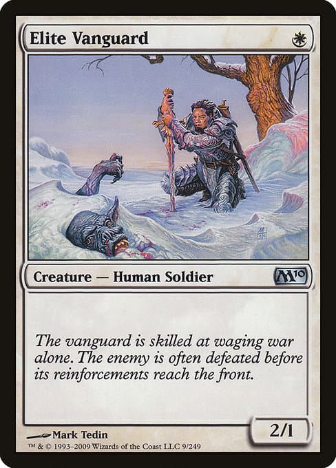 Elite Vanguard from Magic 2010 (Uncommon)
