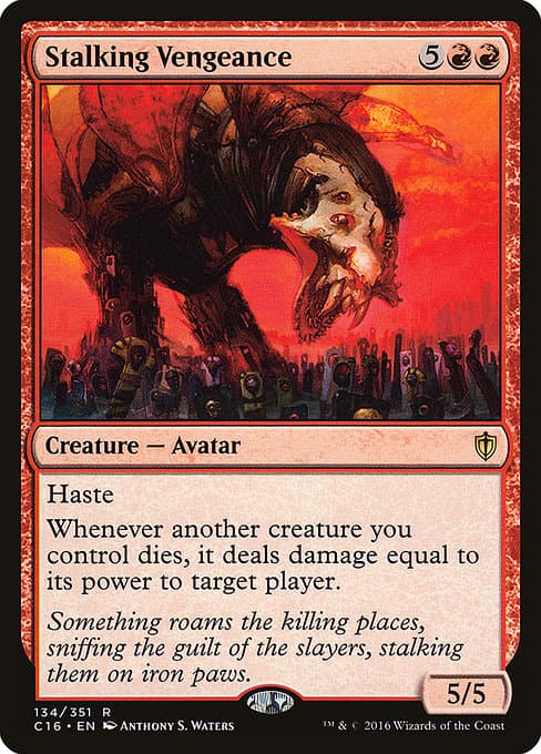 Stalking Vengeance from Commander 2016 (Rare)