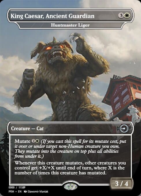 Huntmaster Liger from Magic Online Promos (Uncommon)