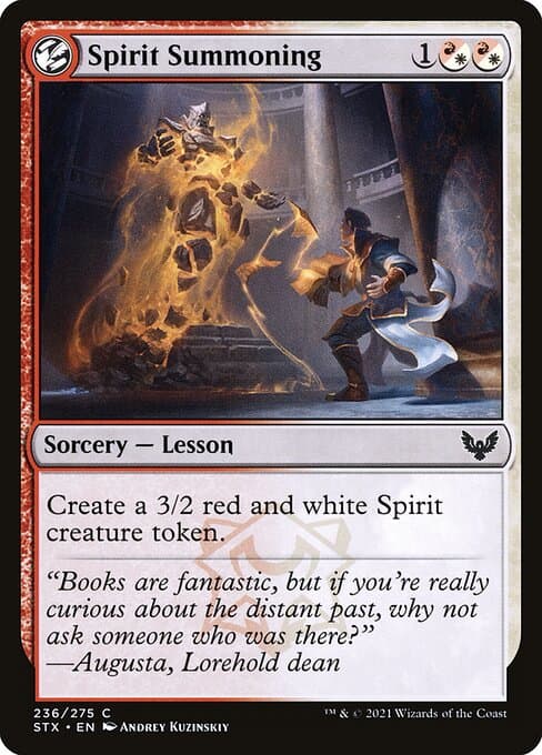Spirit Summoning (Common)