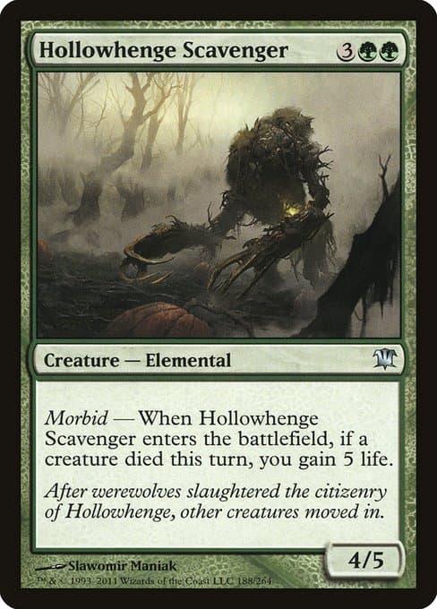 Hollowhenge Scavenger from Innistrad (Uncommon)