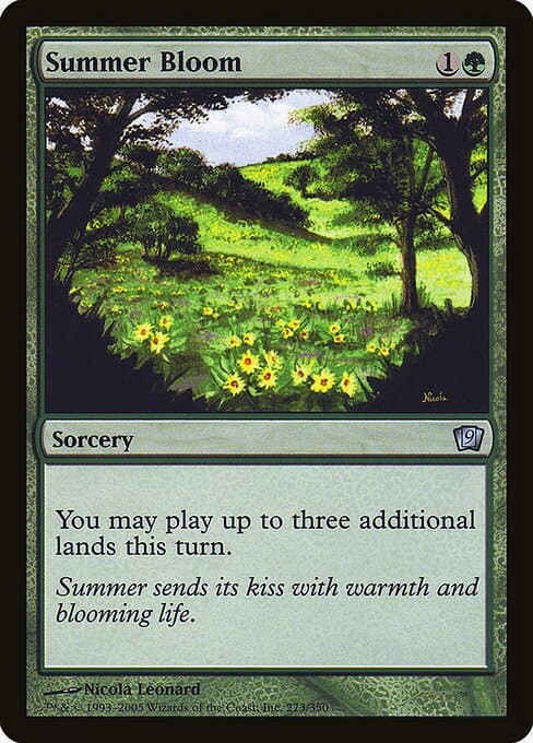 Summer Bloom from Ninth Edition (Uncommon)