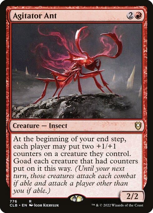 Agitator Ant from Commander Legends: Battle for Baldur's Gate (Rare)