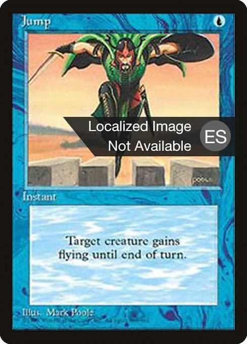Jump from Fourth Edition Foreign Black Border (Common)