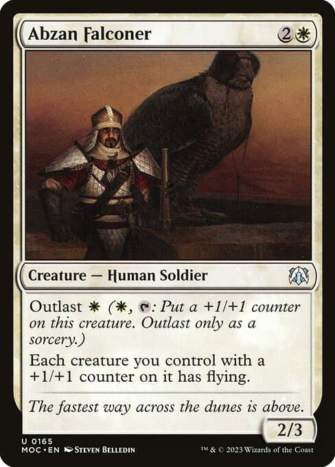 Abzan Falconer from March of the Machine Commander (Uncommon)