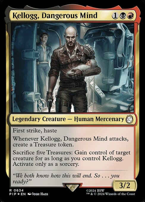 Kellogg, Dangerous Mind from Fallout (Rare)