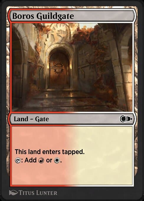 Boros Guildgate from Pioneer Masters (Common)