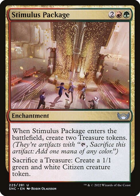 Stimulus Package from Streets of New Capenna (Uncommon)