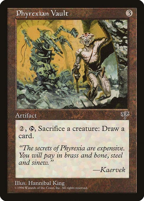 Phyrexian Vault from Mirage (Uncommon)