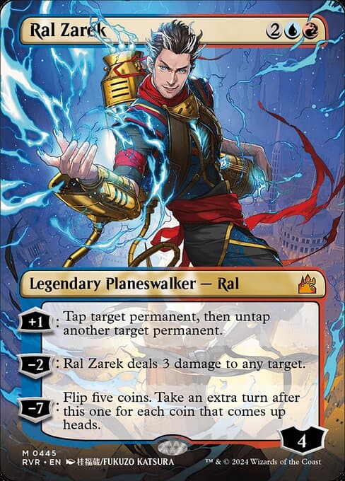 Ral Zarek from Ravnica Remastered (Mythic)