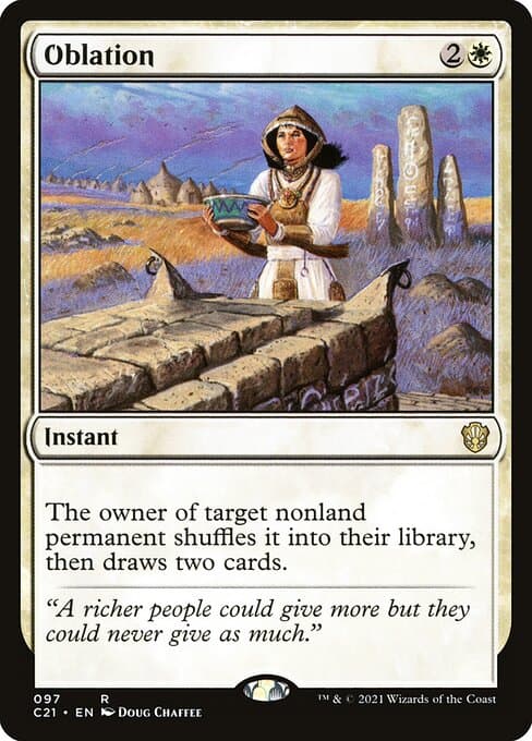 Oblation from Commander 2021 (Rare)